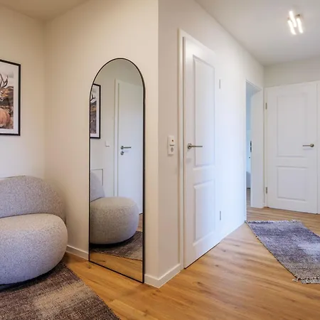 Apartment Am Waldrand Mit Panoramablick | Balkon | 2 Personen + 1 Kleinkind Glatten