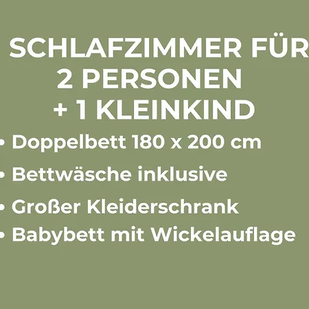 Apartamento Am Waldrand Mit Panoramablick | Balkon | 2 Personen + 1 Kleinkind *
